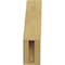Ekena Millwork 3-inch W x 8-inch D x 12-inch H Funston Rough Cedar Woodgrain TimberThane Knee Brace, Primed BRCUR03X08X12FSTRCPR - alternate 4